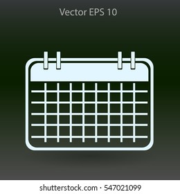 calendar vector icon