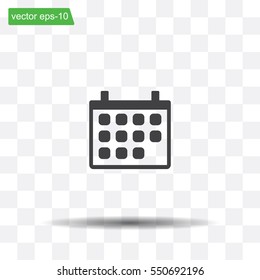 Calendar - vector icon