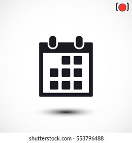 Calendar  vector icon