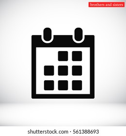 Calendar  vector icon