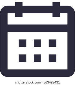 Calendar Vector Icon