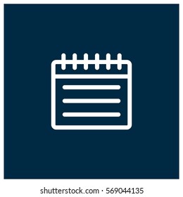 Calendar vector icon