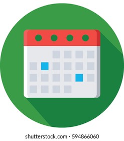 Calendar Vector Icon