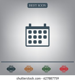 Calendar - vector icon