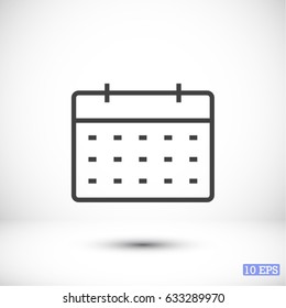 calendar Vector icon