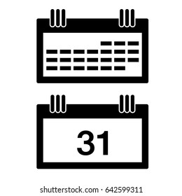 Calendar vector icon