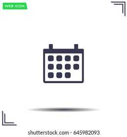 Calendar - vector icon