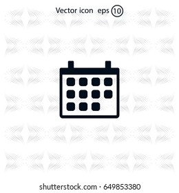 Calendar - vector icon