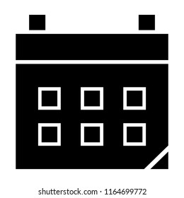 calendar vector icon is agenda