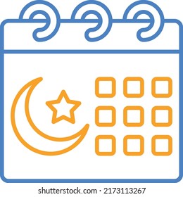 Calendar vector icon. Can be used for printing, mobile and web applications.