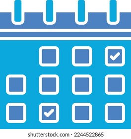 Calendar vector icon. Can be used for printing, mobile and web applications.