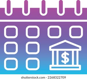 Calendar vector icon. Can be used for printing, mobile and web applications.