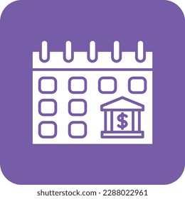 Calendar vector icon. Can be used for printing, mobile and web applications.