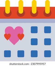 Calendar vector icon. Can be used for printing, mobile and web applications.