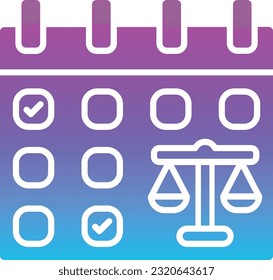 Calendar vector icon. Can be used for printing, mobile and web applications.