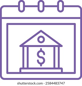 Calendar vector icon. Can be used for printing, mobile and web applications.