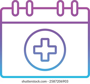 Calendar vector icon. Can be used for printing, mobile and web applications.