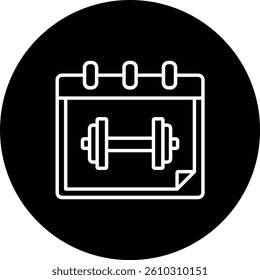 Calendar vector icon. Can be used for printing, mobile and web applications.