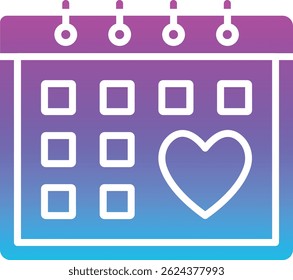 Calendar vector icon. Can be used for printing, mobile and web applications.