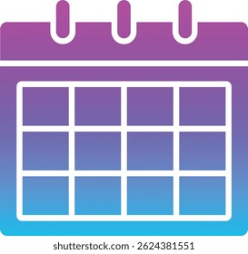 Icono de Vector del calendario. Se puede utilizar para aplicaciones de impresión, móviles y de Web.