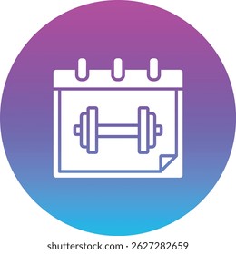Kalendervektorsymbol. Kann für Druck-, Mobil- und Web-Anwendungen verwendet werden.