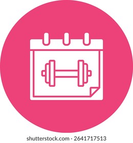 Calendar vector icon. Can be used for printing, mobile and web applications.