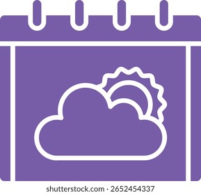 Calendar vector icon. Can be used for printing, mobile and web applications.