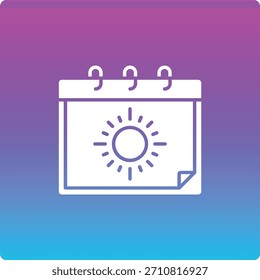 Icono de Vector del calendario. Se puede utilizar para aplicaciones de impresión, móviles y de Web.