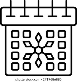 Icono de Vector del calendario. Se puede utilizar para aplicaciones de impresión, móviles y de Web.
