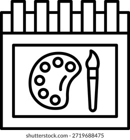 Icono de Vector del calendario. Se puede utilizar para aplicaciones de impresión, móviles y de Web.