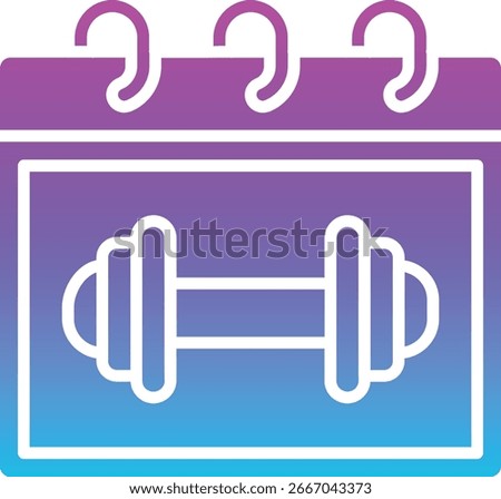 Calendar vector icon. Can be used for printing, mobile and web applications.