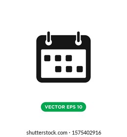 calendar vector icon design concept