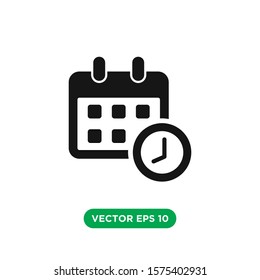 calendar vector icon design concept