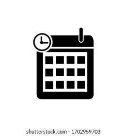 calendar vector icon for eps 10