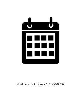 calendar vector icon for eps 10