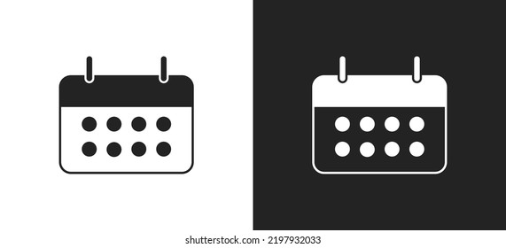 calendar vector icon, event schedule date, vector design, modern background design, reminder sign, vector graphic

