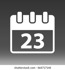 Calendar Vector Icon Illustration