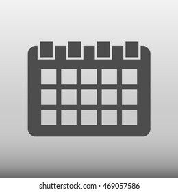 Calendar Vector Icon Illustration