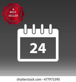 Calendar Vector Icon Illustration