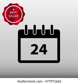 Calendar Vector Icon Illustration