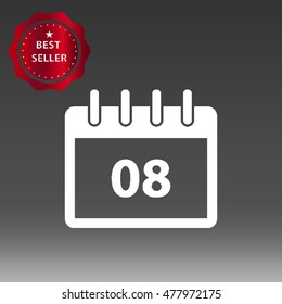 Calendar Vector Icon Illustration