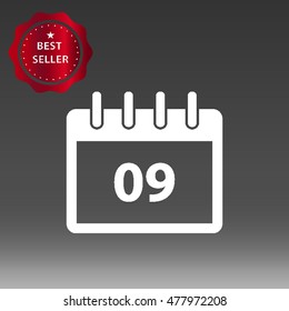 Calendar Vector Icon Illustration