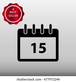 Calendar Vector Icon Illustration