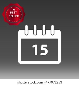 Calendar Vector Icon Illustration