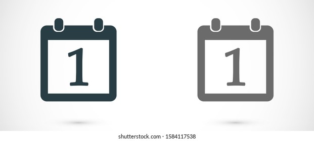 Calendar vector icon line . Flat design best vector isolated icon on gray background. Flat calendar Icon. line  Calendar vector  on the wall. line  Calendar vector  illustration 