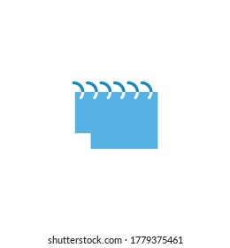 calendar vector icon logo design
