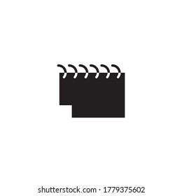 calendar vector icon logo design