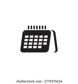 calendar vector icon logo design