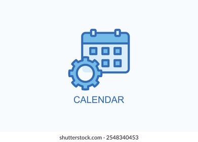 Icono De Vector De Calendario O Ilustración De Logo