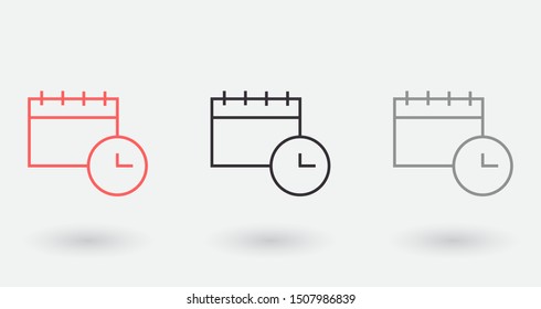 calendar Vector icon . Lorem Ipsum Illustration design